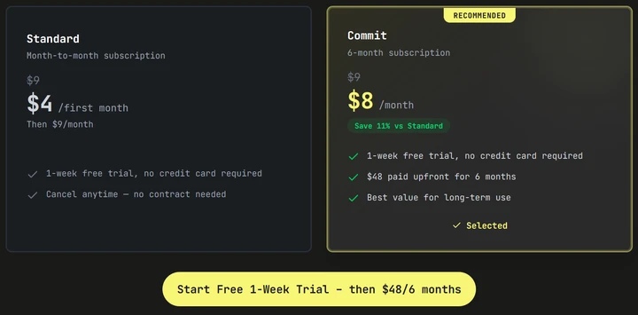 KiloClaw pricing KiloClaw pricing chart